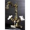 Kingston Brass KS1432PX 2-Handle Bathroom Faucet W/Brass Pop-Up & Cover Plate, Brass KS1432PX - alternate 3